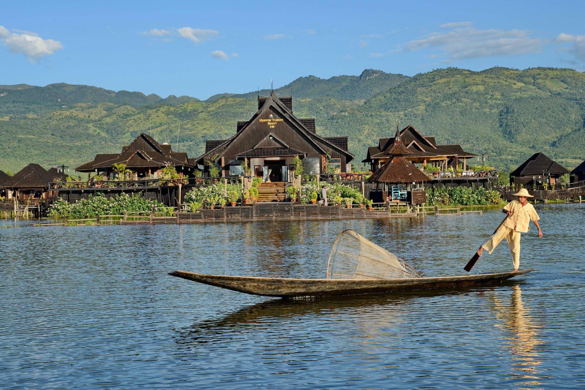 Myanmar Treasure Resorts Inle Inle Lake Exterior foto