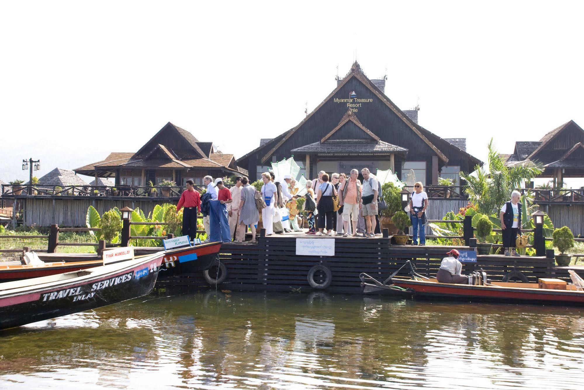 Myanmar Treasure Resorts Inle Inle Lake Exterior foto